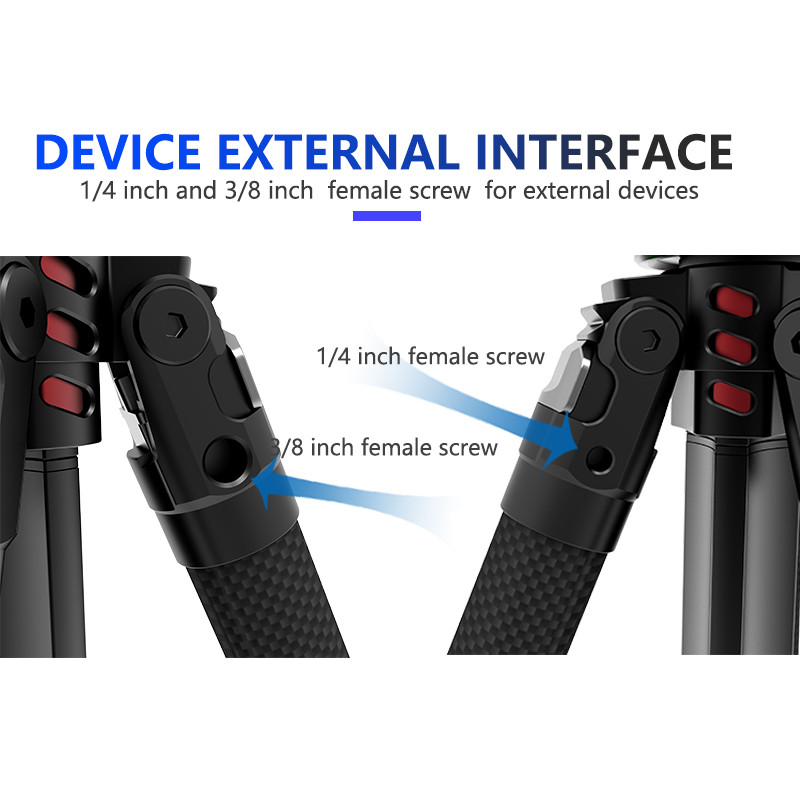 Профессиональный штатив OBO N2 – обзор и цена Camera Tripod Carbon