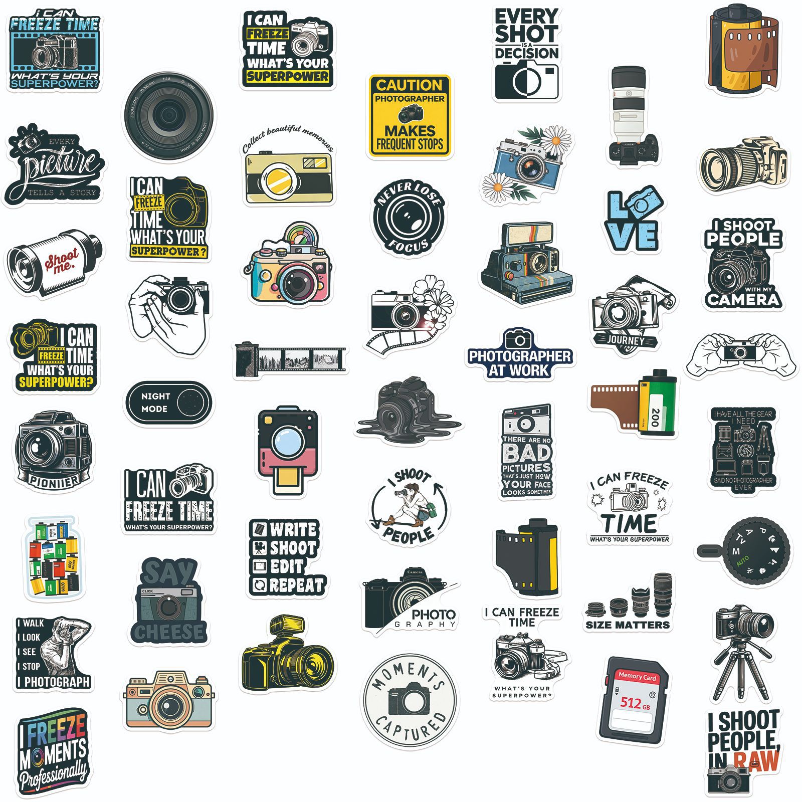 50 шт. винтажных наклеек для ф – обзор и цена Photography Journal