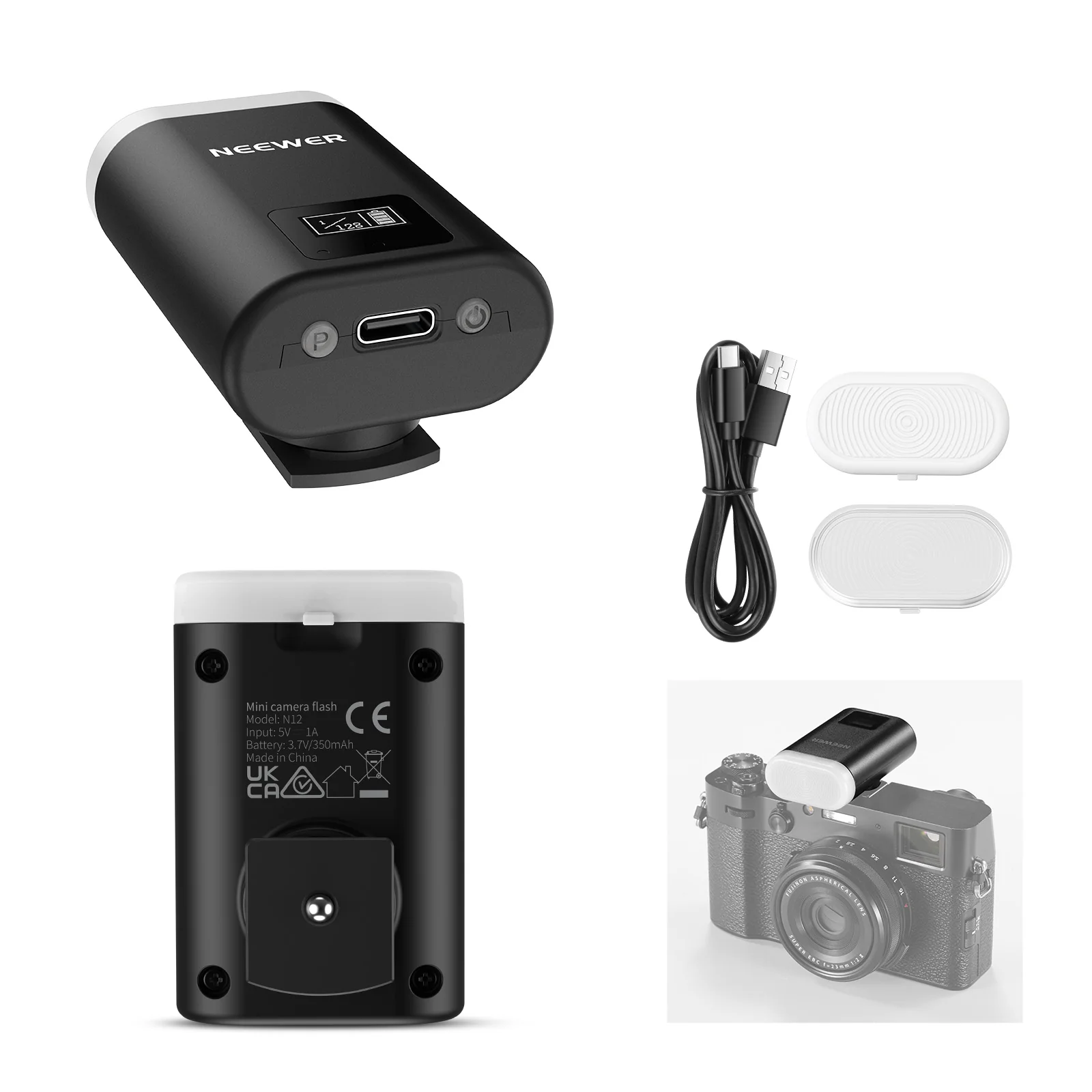 NEEWER N12 Миниатюрная портати – обзор и цена Speedlite Flash External