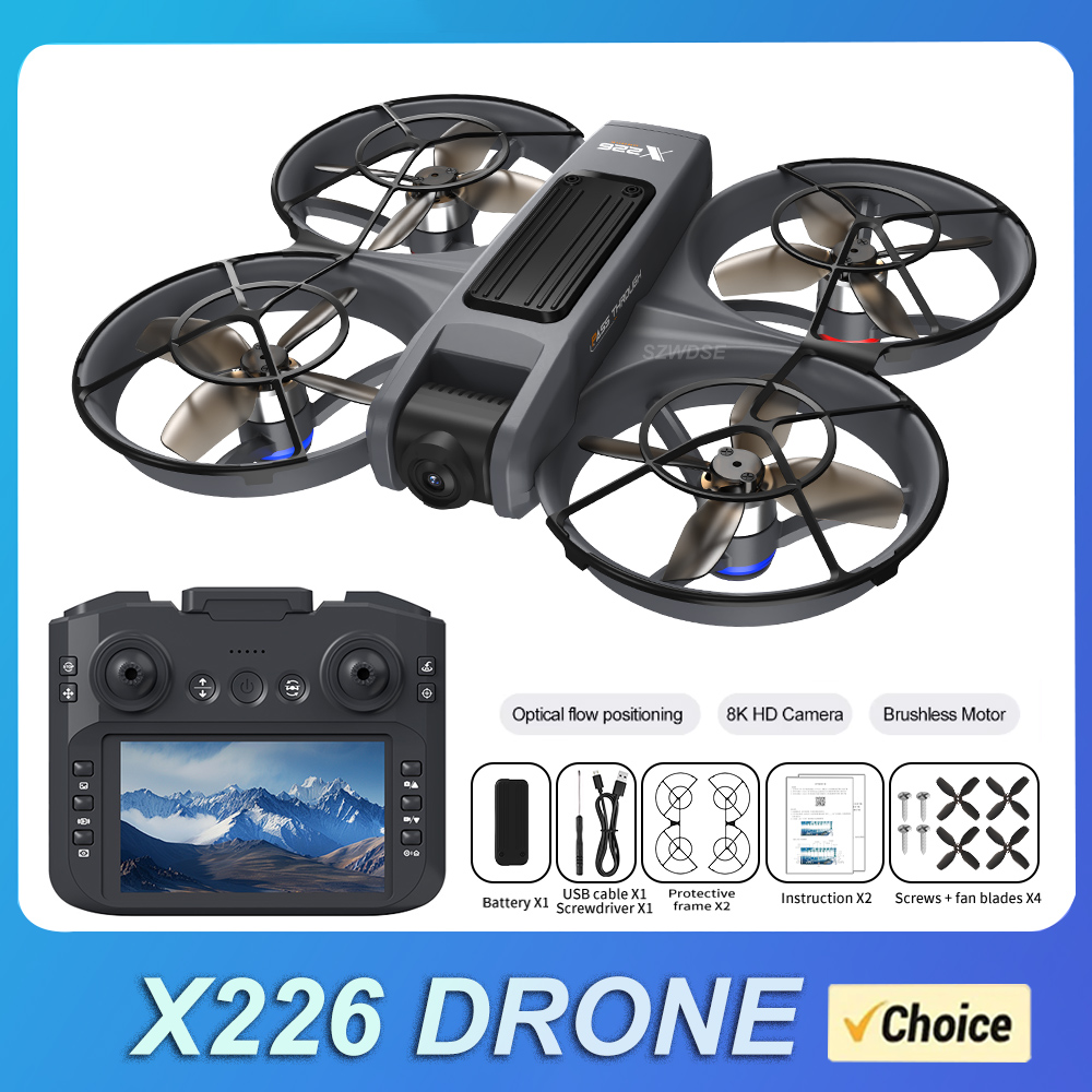 НОВЫЙ Дрон X226 RC 2.4G 5G WIF – обзор и цена Photography Hd