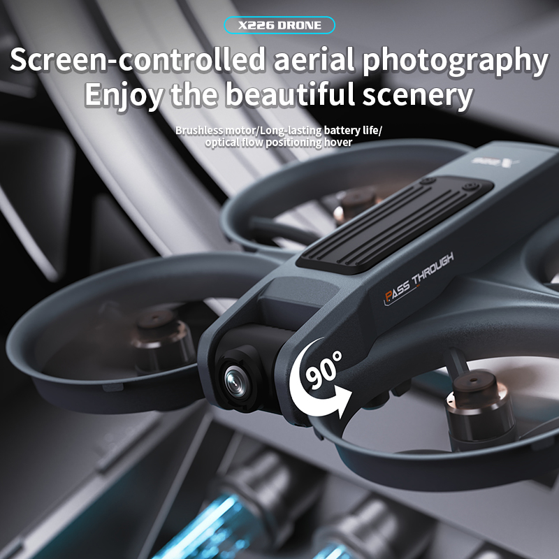 НОВЫЙ Дрон X226 RC 2.4G 5G WIF – обзор и цена Photography Hd