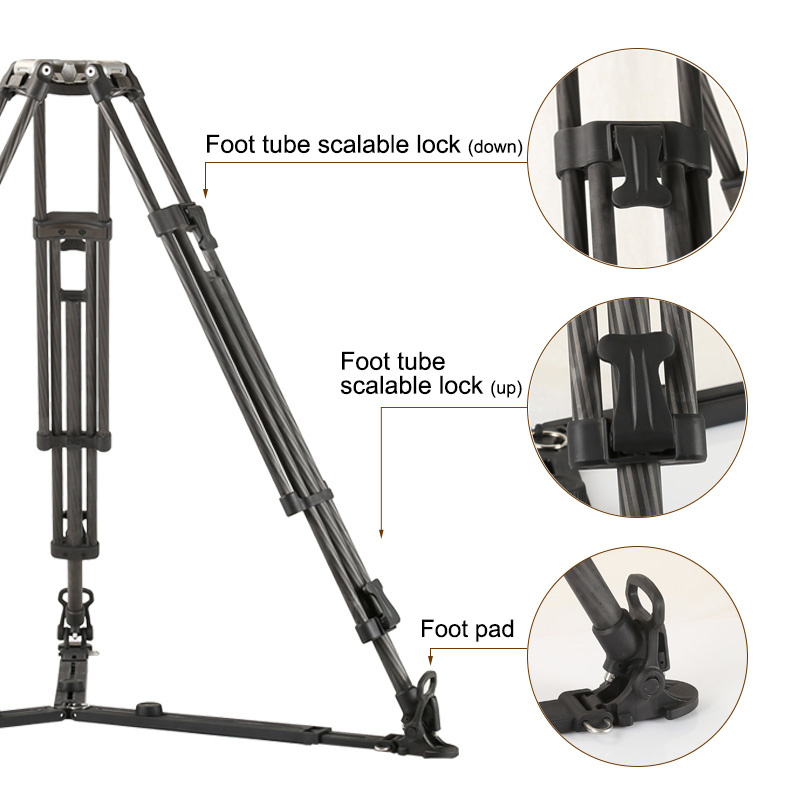 Профессиональный сверхпрочный  – обзор и цена Camera Tripod Carbon